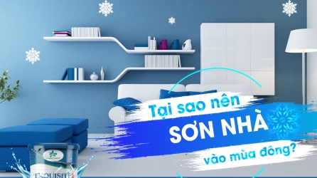 Có nên sơn nhà vào mùa đông hay không? Lumar.vn
