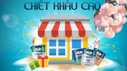 Lợi nhuận cao khi mở đại lý sơn nước năm 2022