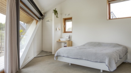 Tối ưu không gian sống trong căn nhà hình tam giác