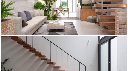 Ưu, nhược điểm khi thiết kế cầu thang dọc cho nhà ống