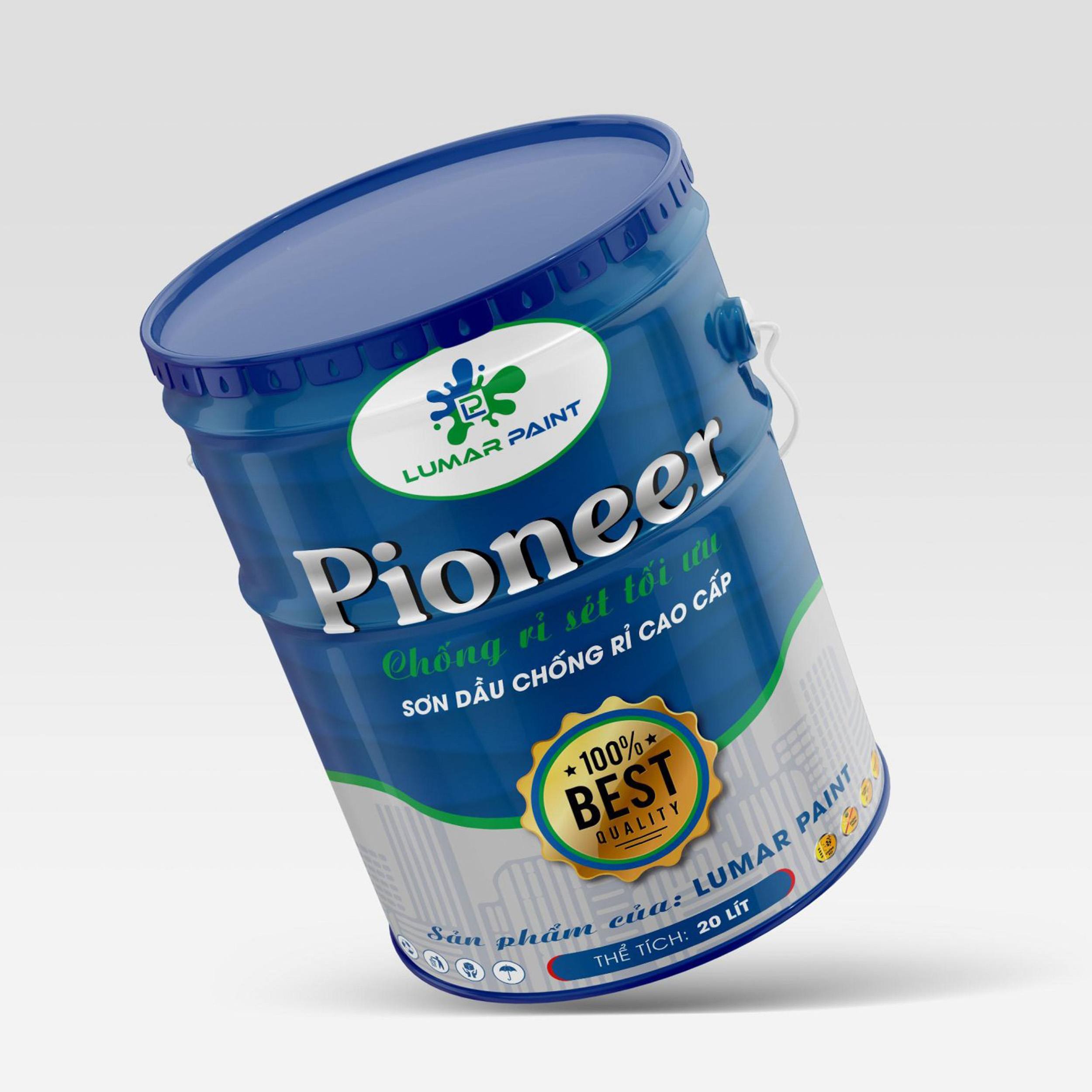 Sơn dầu chống rỉ - 20kg