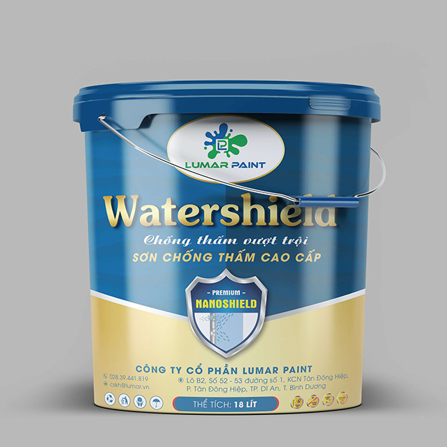 Sơn Chống Thấm Cao Cấp - Lumar Watershield - 18L