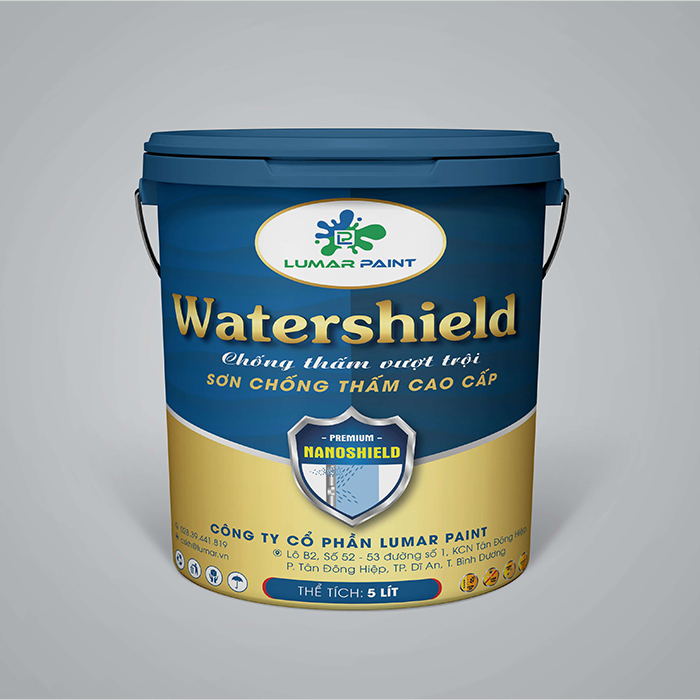 Sơn Chống Thấm Cao Cấp - Lumar Watershield - 5L