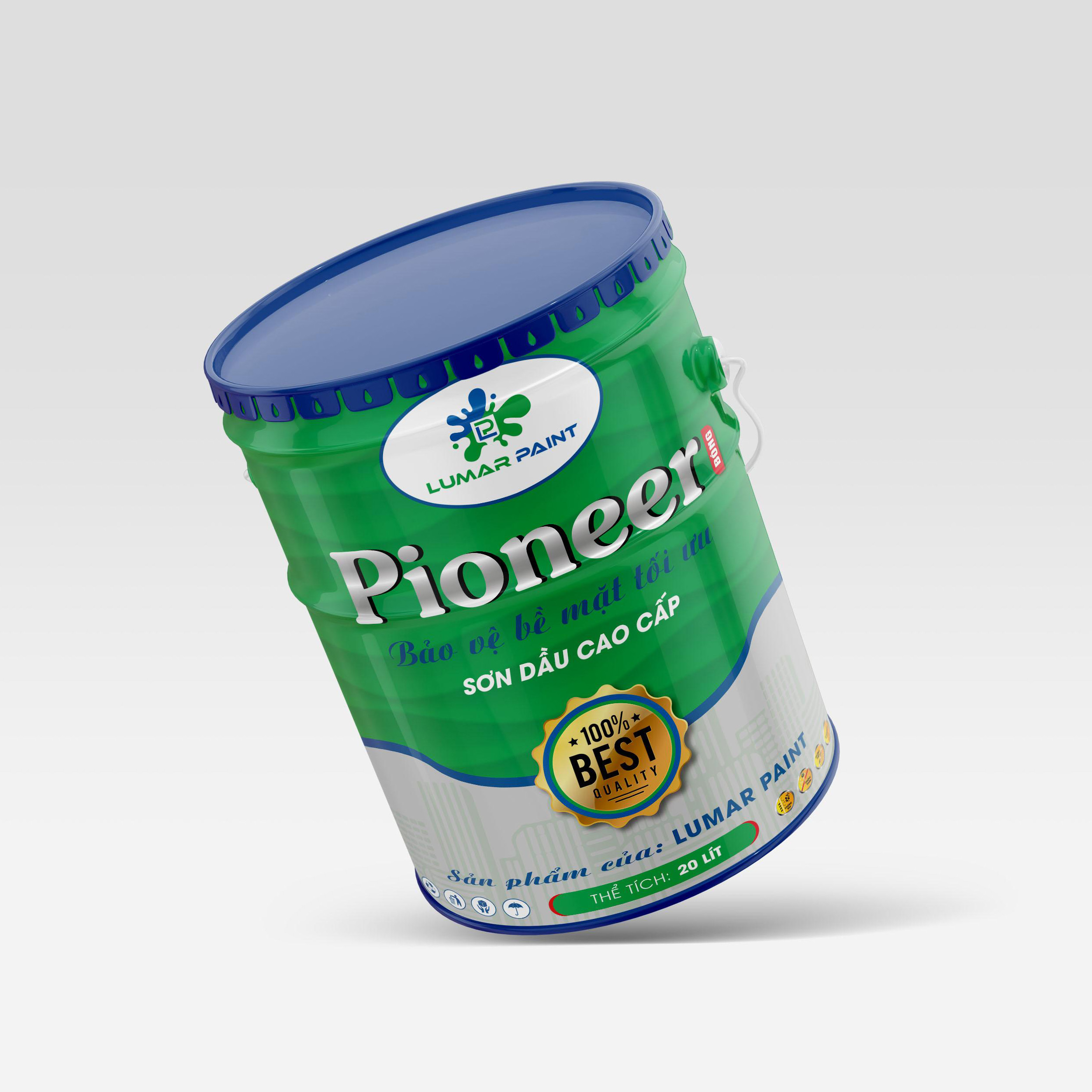 Sơn dầu - Sơn phủ - 20kg