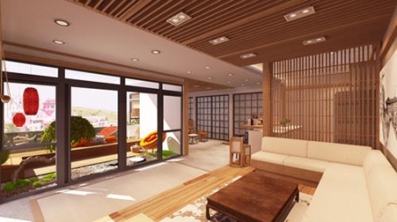 6 điểm nhấn nổi bật trong phong cách nội thất Nhật Bản