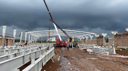 Dự án nhà xưởng cho thuê tại khu công nghiệp dầu giây - Do công ty cổ phần thiết kế xây dựng BIC là tổng thầu.