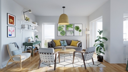 Lợi ích sơn tường nhà màu trắng khiến bạn bất ngờ!