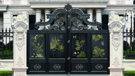 Màu sơn cổng nhà hợp phong thủy theo mệnh