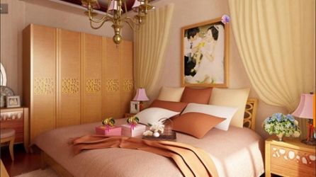 Màu sơn phòng ngủ vợ chồng gia tăng tình cảm!