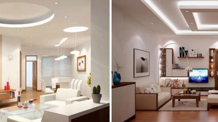 Muôn cách trang trí trần nhà ấn tượng