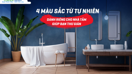 Những tông màu sơn xóa sạch căng thẳng cho bạn