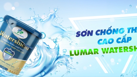 Sơn chống thấm Lumar Paint bảo vệ ngôi nhà đẹp mãi theo thời gian