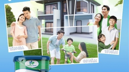 Sơn Lumar Paint bảo vệ hoàn hảo từ ngoại thất đến nội thất