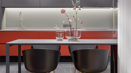 Tận dụng sơn màu đỏ trong nội thất để sự nghiệp thăng tiến, gia đình hạnh phúc