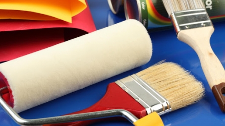 Vệ sinh cọ sơn nhà hiệu quả